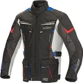 Büse Lago Pro Motorrad Textiljacke, schwarz/blau/rot, 4XL