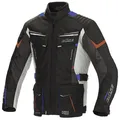 Büse Lago Pro Gr. 4XL Herren Motorrad Jacke wasserdicht grau-blau-rot