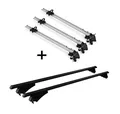 3xFahrradträger BikePro+Relingträger Tiger Alu für Mitsub. Outlander PHEV ab14