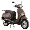 ALPHA MOTORS Motorroller "Cappucino", 125 cm³, 85 km/h, Euro 5 - braun