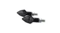 HIGHSIDER Smart Rock LED Blinker Gehäuse Carbon / Linse Rauchgrau (Paar), Vorn &