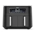NINJA Heißluftfritteuse, 1200,00 W, Fassungsvermögen 3,8L pro Schublade schwarz
