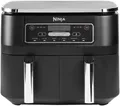 NINJA Foodi Dual Zone Heißluftfritteuse AF300EU 2400 W, je 0,9 kg Kapazität incl