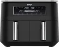 Ninja AF300EU Dual Zone Heißluftfritteuse 7,6L Airfryer mit 2 Frittierfächern