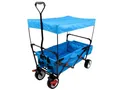 FUXTEC Bollerwagen FX-CT350, inkl. Sonnen-/Regendach, 75 kg Belastbarkeit, faltbar, kippsicher