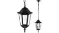5903738502653 Lampa Ogrodowa Wisząca Zewnętrzna E27 LATARNIA Czarna BELLIS LUMIL