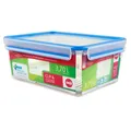 emsa Frischhaltedose CLIP & CLOSE 11 cm hoch 3,7 l transparent, blau 3100512888