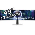 Samsung Monitor Odyssey OLED G93SD, 49 Zoll, DQHD 5120 x 1440 Pixel, 0,03 ms, 240 Hz, Curved, Gaming