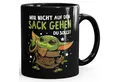 MoonWorks Tasse Kaffee-Tasse mit Spruch Mir nicht auf den Sack gehen du sollst Baby, Keramik