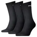 18 Paar Puma Sportsocken Strümpfe Tennis Socken Unisex, Farbe:200 - black, 43-46