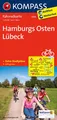 KOMPASS Fahrradkarte Hamburgs Osten, Lübeck