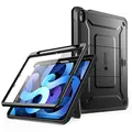 SUPCASE für iPad 11th Gen A16 Chip 11 Zoll 2025 Hülle Bumper Case 360 Grad Schutzhülle mit Displayschutz, Ständer und Stifthalter [Unicorn Beetle Pro] Hardcase für iPad 10th 10,9 Zoll 2022, Schwarz