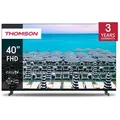 Thomson 40 Zoll (101 cm) LED Full HD Easy TV – Kein Smart – Hotel Mode, USB, HDMI, Triple-Tuner, AV IN, CI+, Panel – 40FD2S13 - Schwarz