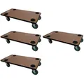Proregal Transportroller, Braun, Holzwerkstoff, 30x11.5x60 cm, Freizeit, Heimwerken, Handwerkzeuge