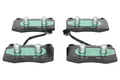 Für ATE 13.0470-4854.2 CERAMIC BRAKE PADS