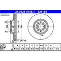 2x ATE 24.0325-0158.1 Bremsscheibe für VW SEAT AUDI SKODA Bremsscheiben
