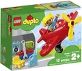 LEGO® 10908 DUPLO Flugzeug mit Pilot, Werkstatt, Werkzeug - rot
