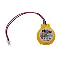 vhbw BIOS-Batterie Ersatz für CR2025W für Notebook (200mAh, 3V, Li-Mn)