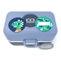 MONBENTO Kinder Brotdose TRESOR 16 x 9.2cm Blau Lunch Bentobox 0.8L