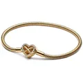 Pandora Armband DamenFunkelndes Unendlichkeits-Herz Goldfarben goldfarben 19 cm