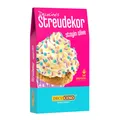 Streudekor DECOCINO 40g lila türkis gelb - Bunte Streusel für Kuchen Deko
