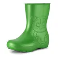 Ladeheid Gummistiefel Kinder EVA federleichte Regenschuhe für Jungen und Mädchen LA-CA-10 (Smaragdgrün, 28/29 EU)