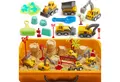 Klever Kits Sandform-Set Klever Kits Magic Sand Set Spielsand Baustelle Kinder Koffer Spielsand