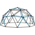 Stahl Klettergerüst Geodome Klettergerüst Garten Braun/blau Ø 274x137 Cm - Lifetime