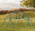 Lifetime Geometrisches Klettergerüst, Kletterkugel "Geodome", braun / blau, Ø 274 x 137 cm