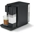 Tchibo Qbo MILK MASTER Premium Kapselmaschine mit Milchschaumfunktion, Velvet Black
