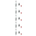 5x NGK 8894 Zündkerze für Opel Corsa D S07 Chevrolet Aveo T300