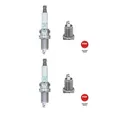 2x NGK 8894 Zündkerze für Opel Corsa D S07 Chevrolet Aveo T300