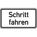 Schritt fahren, Verkehrsschild StVO, Nr. 3126, 42x23,1 cm