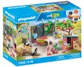 PLAYMOBIL My Life Kleine Hühnerfarm im Tiny Haus Garten 71510