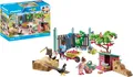 PLAYMOBIL myLife 71510 Kleine Hühnerfarm im Tiny House Garten, vielfältiger Hof