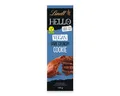 LINDT Schokolade, Lindt Hello Vegan Dark Crunchy Cookie mit dunklen Keksstückchen 100g