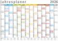 Poster Jahresplaner 2026 - Wandplaner Kalender - Giant XXL Poster - Grösse