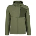 Mammut - Madris Light Midlayer Hooded Jacket - Fleecejacke Gr M oliv