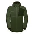Mammut Herren Wanderjacke Outdoorjacke Madris Light ML Hooded Jacket, Farbe:Khaki, Artikel:1014-03842-40285 Marsh, Größe:M