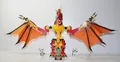 lego®  ninjago kais feuerdrache  set 71753 vollständig ohne ovp und ba