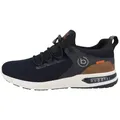 bugatti 65860 Herren Sneaker Turnschuhe, Sportschuhe, Freizeitschuhe, Halbschuhe, Schnürschuhe blau 46