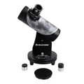 Celestron 22016 Firstscope Robert Reeves Signature Edition 76mm Tabletop Dobsonian Telescope, Includes 20mm and 4mm Eyepieces, f/3.95 Focal Ratio - Black