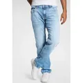 CAMP DAVID Loose-fit-Jeans CO:NO mit markanten Nähten und Stretch blau 38