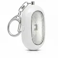 Bearware Überfallmelder, Persönlicher Alarm, Personenalarm, Schlüsselanhänger 125 dB, LED Licht, Taschenalarm, Sirene, Auslöse-Splint, Taschenlampe, kompakt