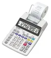 Druckender Tischrechner EL-1750V großes 12-stelliges LC Display schwarz rote ...