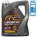 5L Mannol Longlife Legend Motoröl 0W-30 VW 504.00 507.00 BMW Longlife-04
