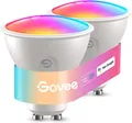 Govee Glühbirne GU10 LED RGBWW, Smarte Glühbirne Funktioniert mit Matter, Alexa