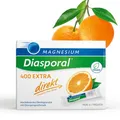 Magnesium-Diasporal 400 EXTRA direkt | Magnesium Sticks mit fruchtigem Pulver | Das Direktgranulat der EXTRA-KLASSE mit 400mg Magnesium pro Stick, 50 Sticks