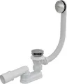 Ravak Ablaufgarnituren - Ab- und Überlaufgarnitur für Badewannen, Länge 570 mm, ClickClack, Chrom X01377