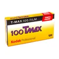 5x Kodak T-Max 100 120 Rollfilm s/w B/W Schwarzweißfilm Schwarz Weißfilm
